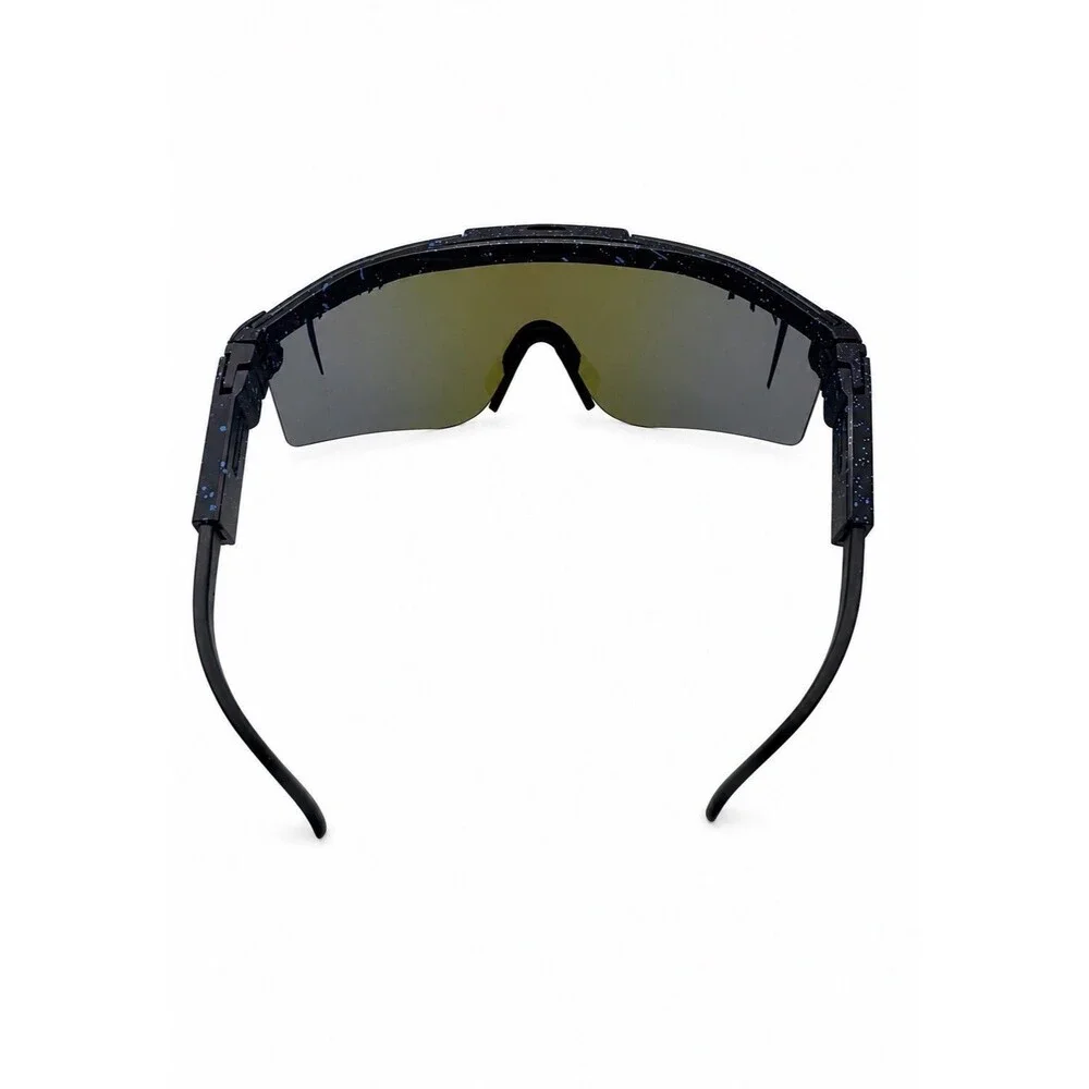 Pit Viper The Night Fall Polarized Sunglasses Black Frames Purple Lenses